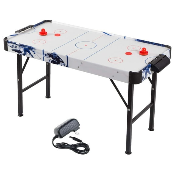 Air Hockey Table for Kids - Electric Powered Air Hockey Game - Foldable & - Air Hockey for Kids & Adults - Games for Girls & Boys