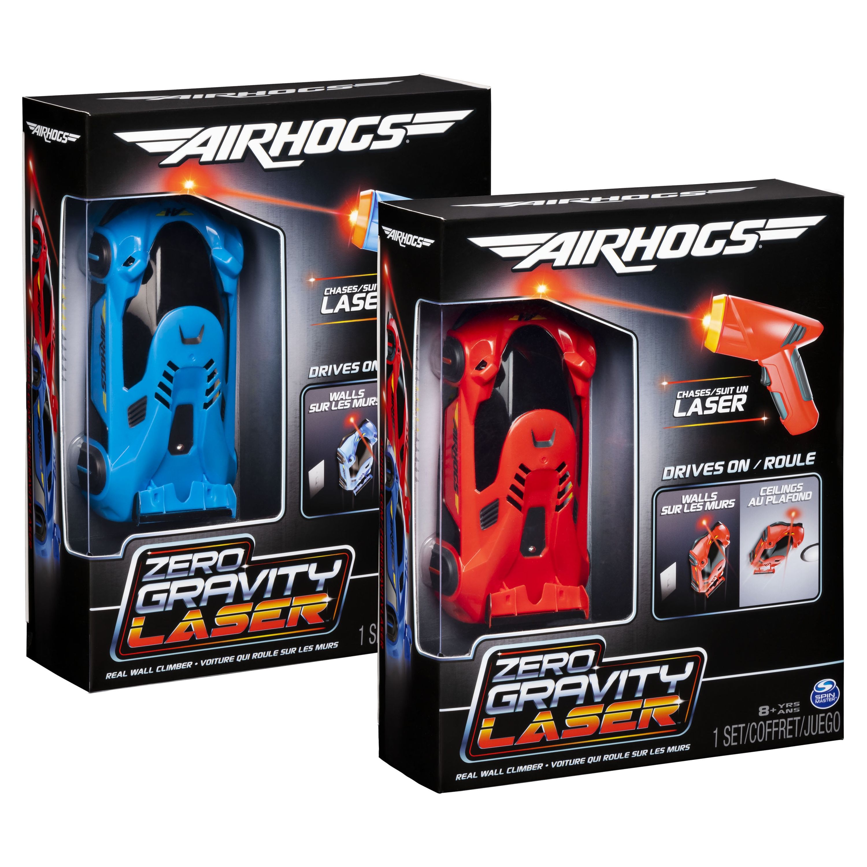 Air Hogs, Zero Gravity Laser, Laser-Guided Real Wall Climbing Race Car (Colors May Vary) - image 1 of 8