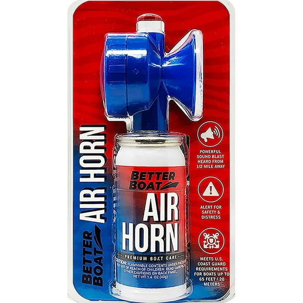Air Horn Can for Boating & Safety Very Loud Canned Boat Accessories