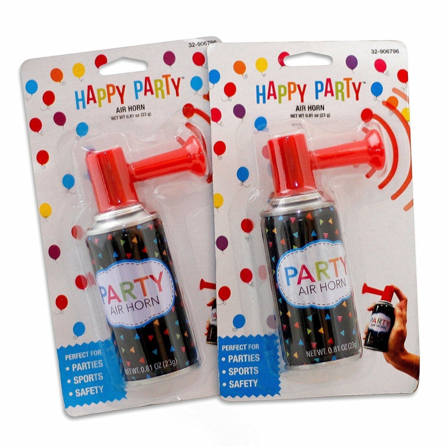 Air Horn Portable Hand Held Security Safety Party Sports Boat Events Loud Blast Noise Maker2PKS