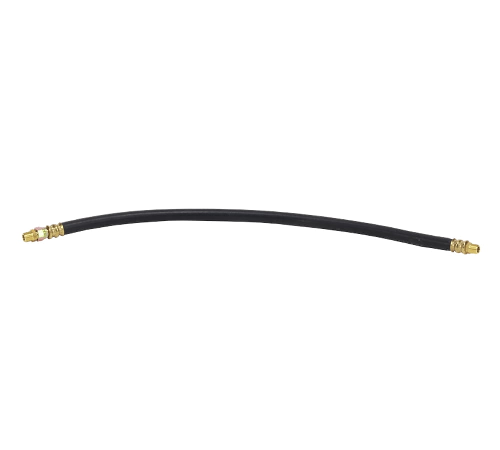 Air Brake Hose Assembly 30" x 3/8"-18 for Semi Trucks | 1/2" ID 3/8" NPT 225 PSI 1 Fixed 1 Swivel DOT FMVSS106 SAE J1402 | Replaces 16330 01-420 148030 18130 21289 27256 27292 288139