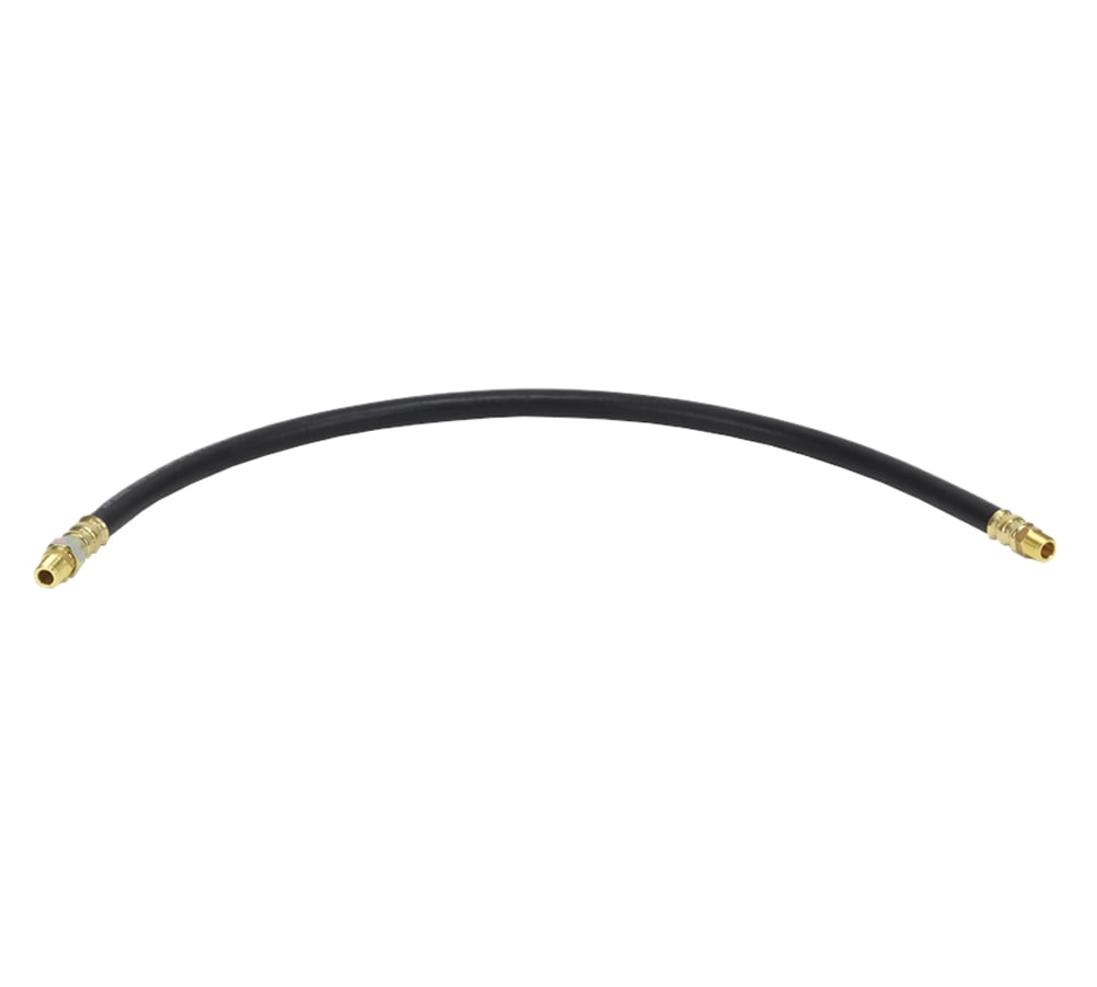 Air Brake Hose Assembly 30" x 3/8"-18 for Semi Trucks | 3/8" ID 3/8" NPT 225 PSI 1 Fixed 1 Swivel DOT FMVSS106 SAE J1402 | Replaces 16630 0587-NP623 07-605 12-38330 146030 1613066