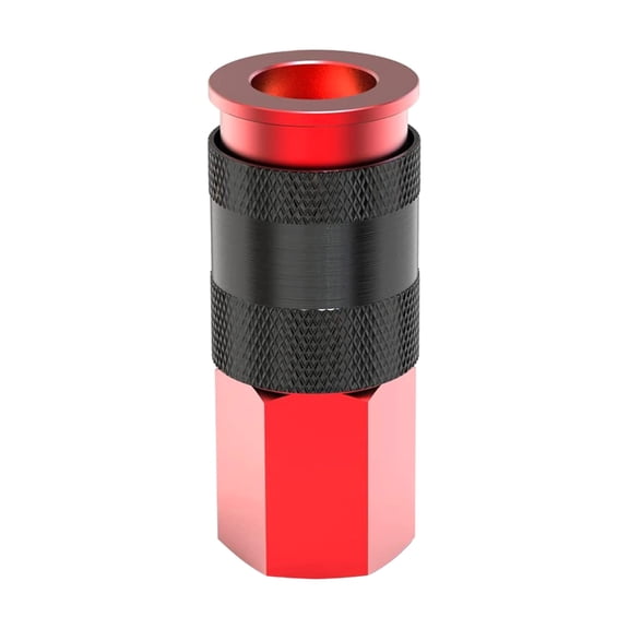 Air Hose Fitting Aluminum Alloy Universal Air Couplers with 1/4" NPT Female Thread Simple Install for Pneumatic Tool