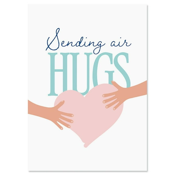 Air Hug Friendship Card Single Card With Envelope
