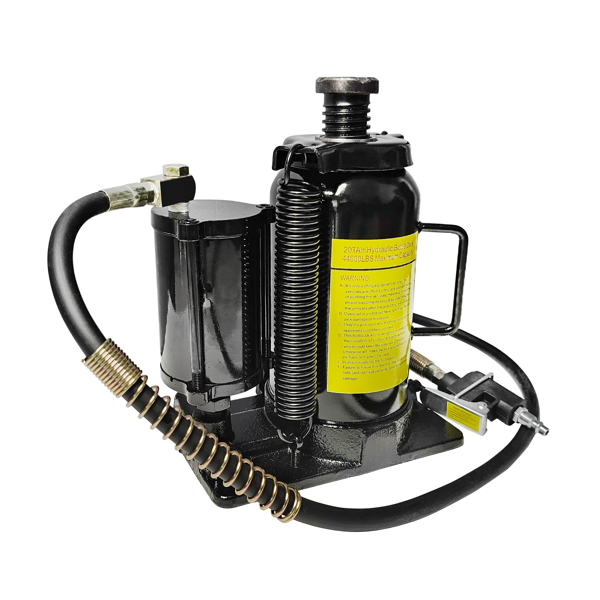 20 Ton Air Hydraulic Bottle Jack - Heavy Duty For Trucks, RVs, Auto Repair 6 thumbnail image