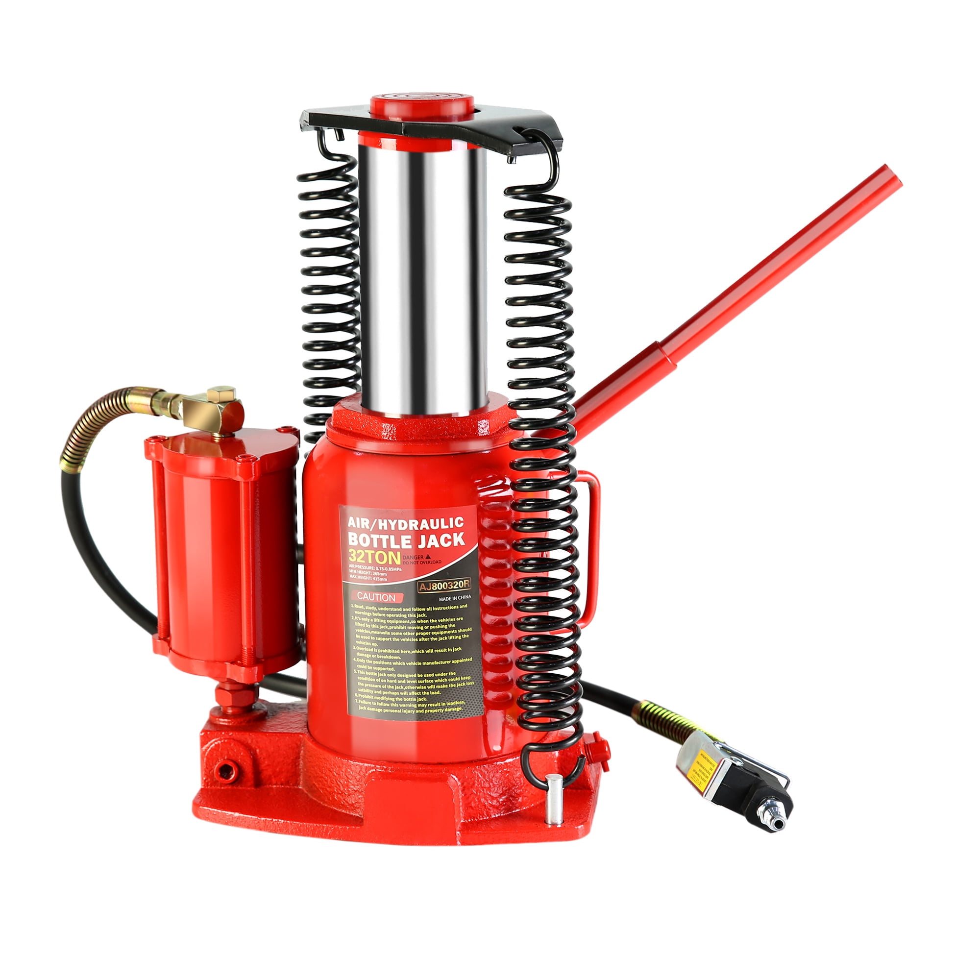 Air Hydraulic Bottle Jack 32 Ton Manual Auto Truck RV Repair