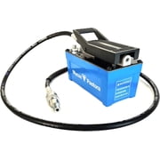 Blue Air Hydraulic Foot Pump, 10000 PSI 1.7L Reservoir, 3/8 NPT Outlet & 2 x 6.5 ft Pipes