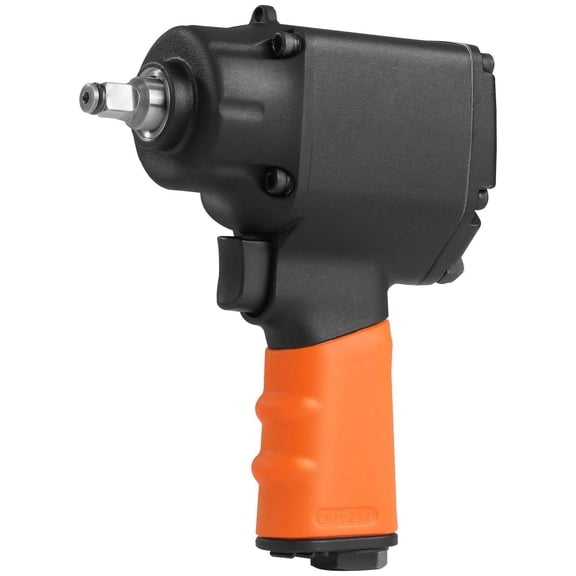 Air Impact Wrench 3/8 Inch Drive - 690 ft-lbs Pneumatic Impact Gun for Auto Repair - Lightweight, Twin Hammer, 6-Position Torque, Professional Air Tools