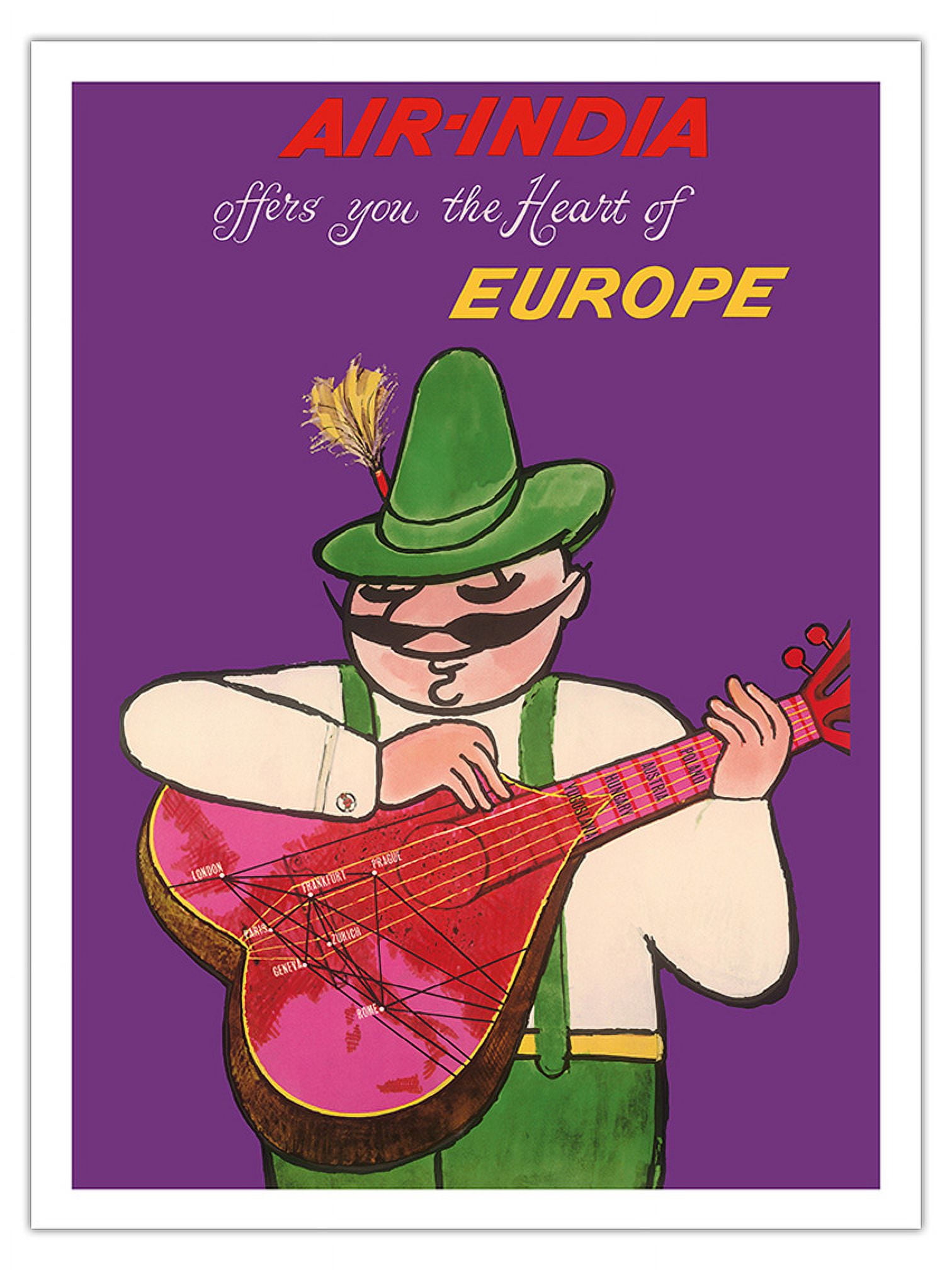 Air India - Offers you the Heart of Europe - Air India’s Mascot 