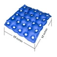 thumbnail image 1 of Air Inflatable Seat Cushion,Smarit Premium Air Inflatable Seat Cushion 17" X 17" (Waffle),Heat Sealed Construction for Durability, Air Seat Cushion for Wheel Chair, 1 of 9