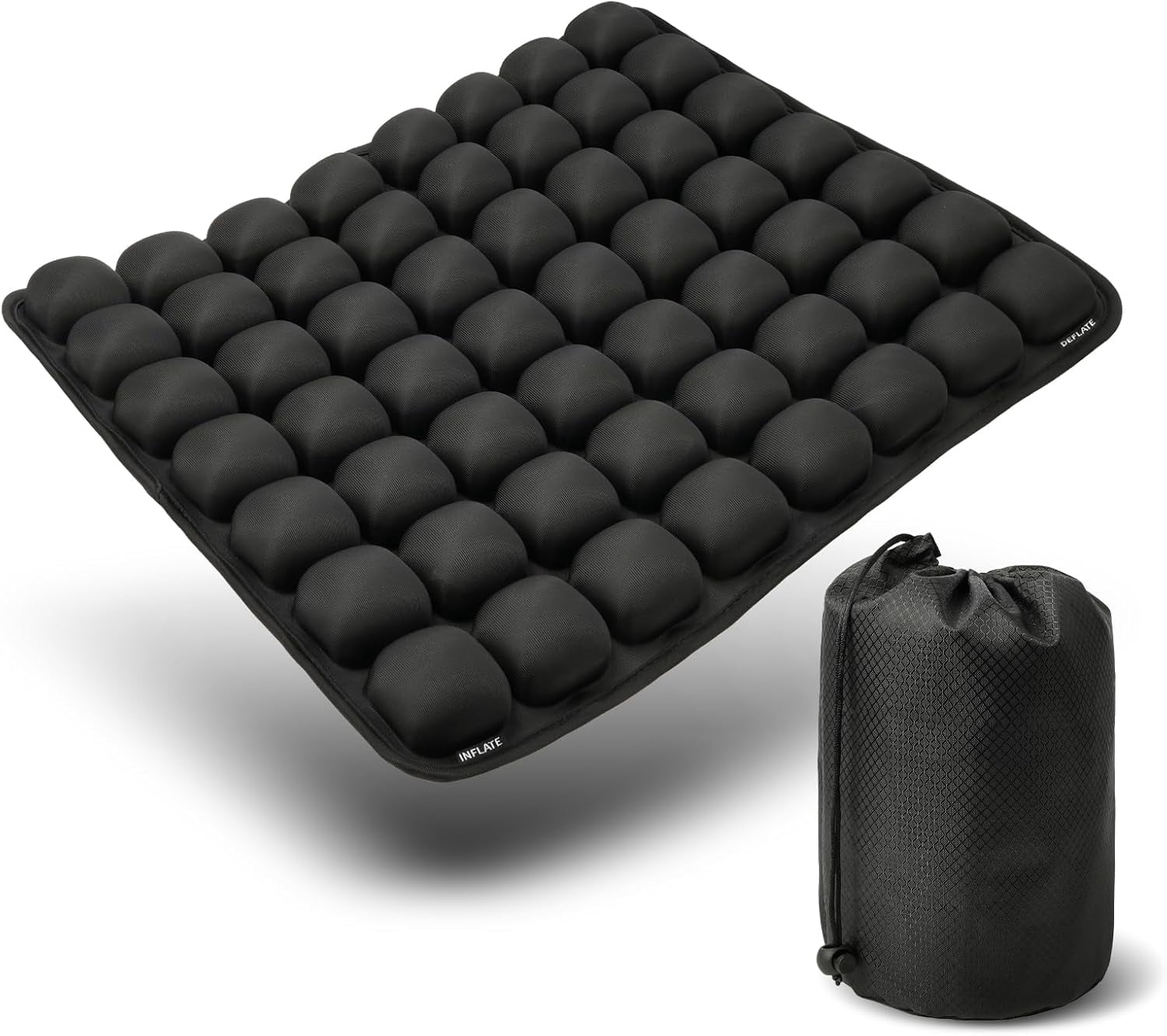 Air Inflatable Travel Seat Cushion, Portable Breathable Comfort
