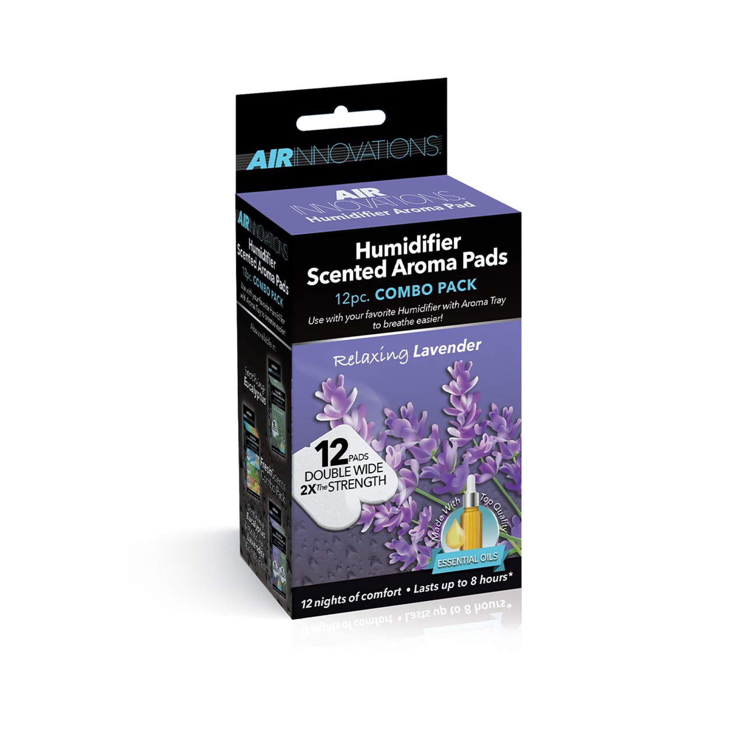 Air Innovations 12 Pack Essential Oil Humidifier Aromatherapy Refills