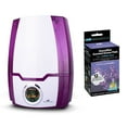 thumbnail image 1 of Air Innovations High Performance Cool Mist Ultrasonic Humidifier, PurpleAir Innovations 12 Pack Essential Oil Humidifier Aromatherapy Refills, Lavender, 1 of 11