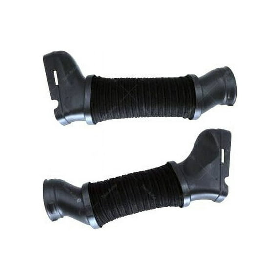 Air Intake Hose Set of 2 - From Shroud to Air Filter Housing - Compatible with 2014 - 2016 Mercedes-Benz E63 AMG S 2015