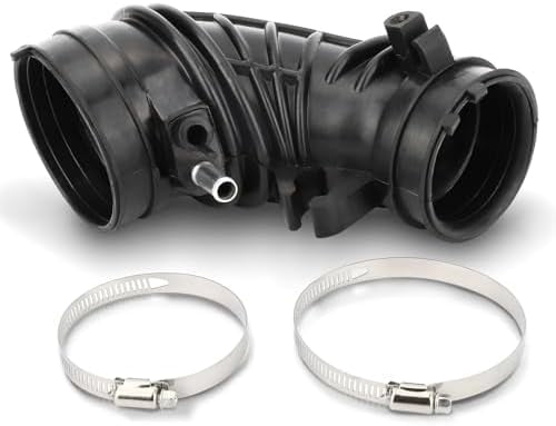 YQABLE Air Cleaner Intake Hose With Clamps - 17228-R5A-A00 For 2012-2014 Honda CR-V 2.4L