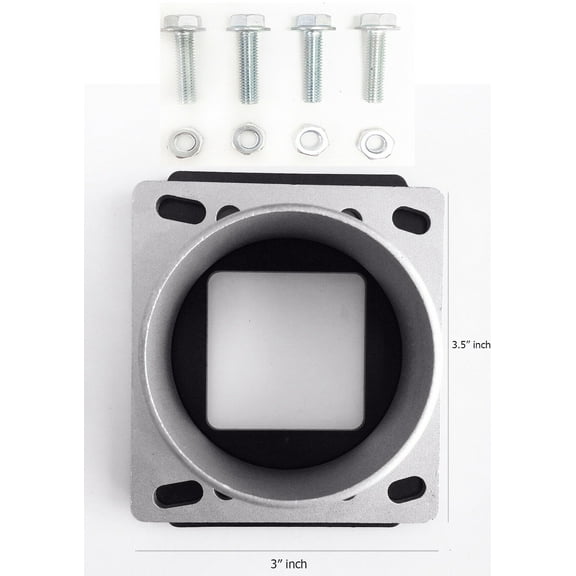 Air Intake MAF Sensor Adapter Plate For 1990-1993 Mazda Miata MX-5 MX5 1.6L L4