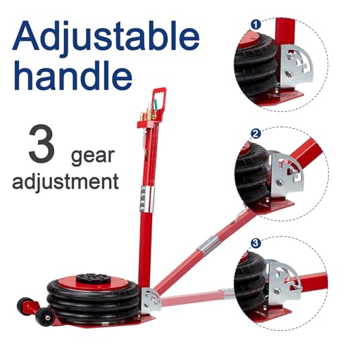 Air Jack 5 Ton/11000 lbs Airbag Jack Pneumatic Jack Lift Up to 15.75 ...