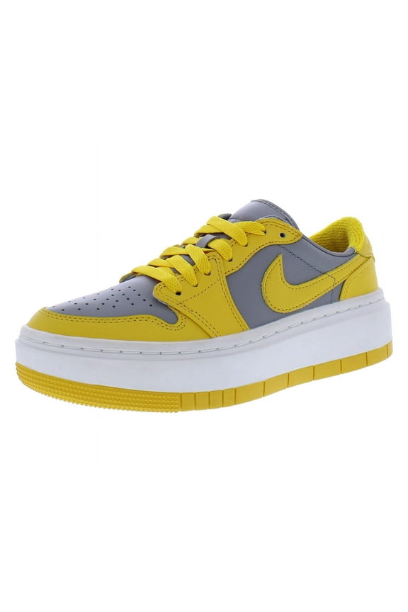 Air Jordan 1 Elevate Low DH7004-017 Women's Gray/White/Varsity Maize Shoes DJ93 (6)