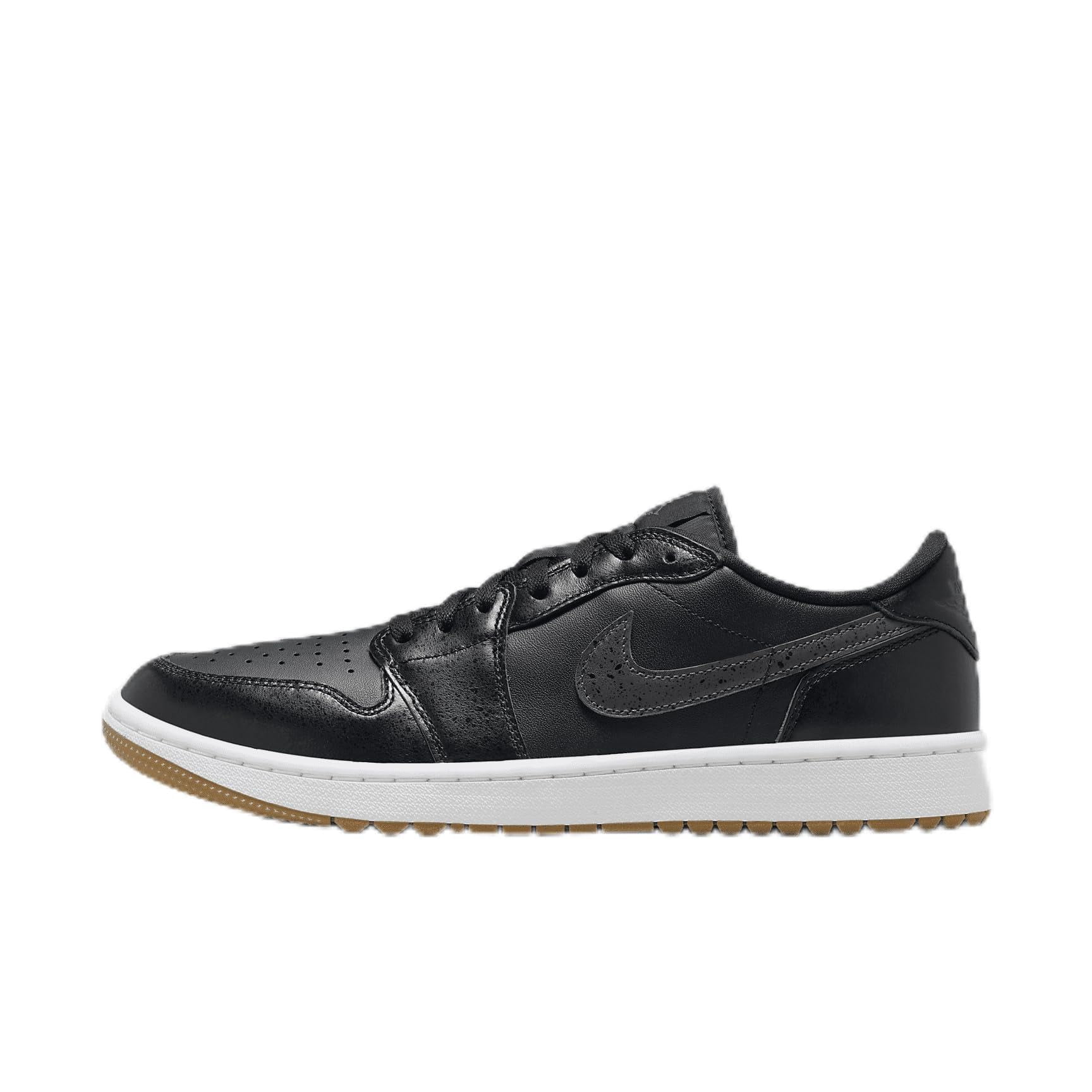 Nike Air Jordan 1 G Retro Black White Gum Golf Shoes Men 11.5 New DD9315-005 Air Jordan 1 Low G Golf Shoes (DD9315-005, Black/Gum Medium  main image 2