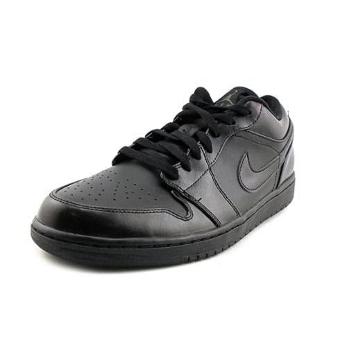 Air Jordan 1 Low Men's Shoes Black/Black/Black 553558-017 (10 D(M) US)