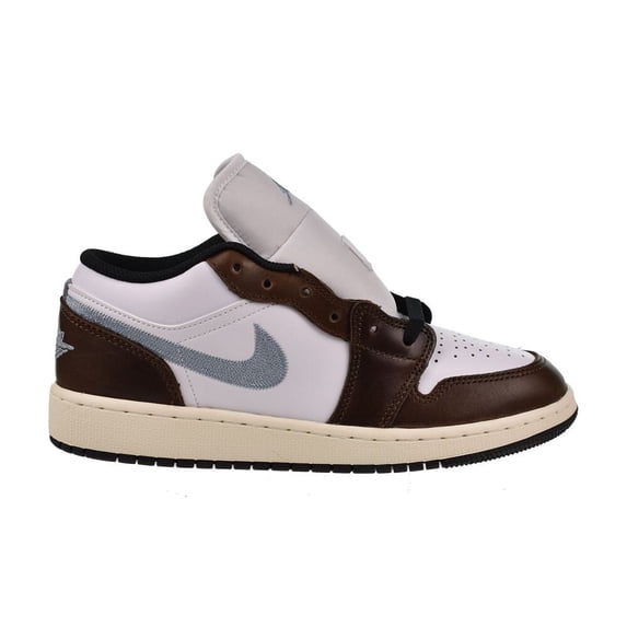 Air Jordan 1 Low SE (GS) Big Kids' Shoes White-Black-Sail fq8156-142