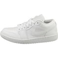 thumbnail image 1 of Women's Jordan 1 Low White/White-White (DV0990 111) - 6, 1 of 8