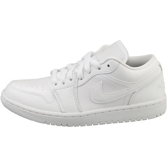 Women's Jordan 1 Low White/White-White (DV0990 111) - 6