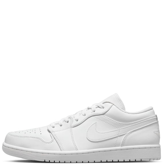 Men's Jordan 1 Low White/White-White (553558 136) - 10.5