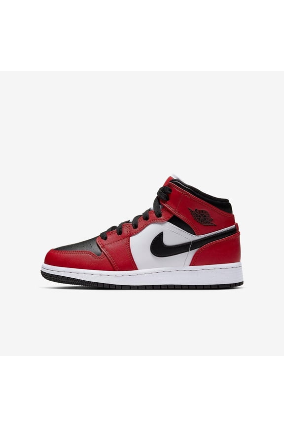 Air Jordan 1 Mid 'Chicago Black Toe' (2020) (GS)