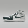 thumbnail image 1 of Air Jordan 1 Mid SE Men's Shoes Color: White/Sail/Neutral Grey/Oxidized Green Size: 7, 1 of 1