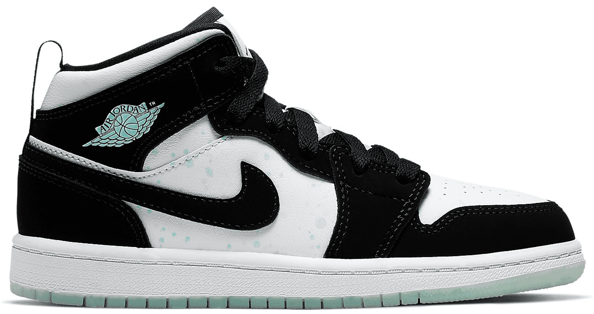 Air jordan 1 mid glow in hot sale the dark