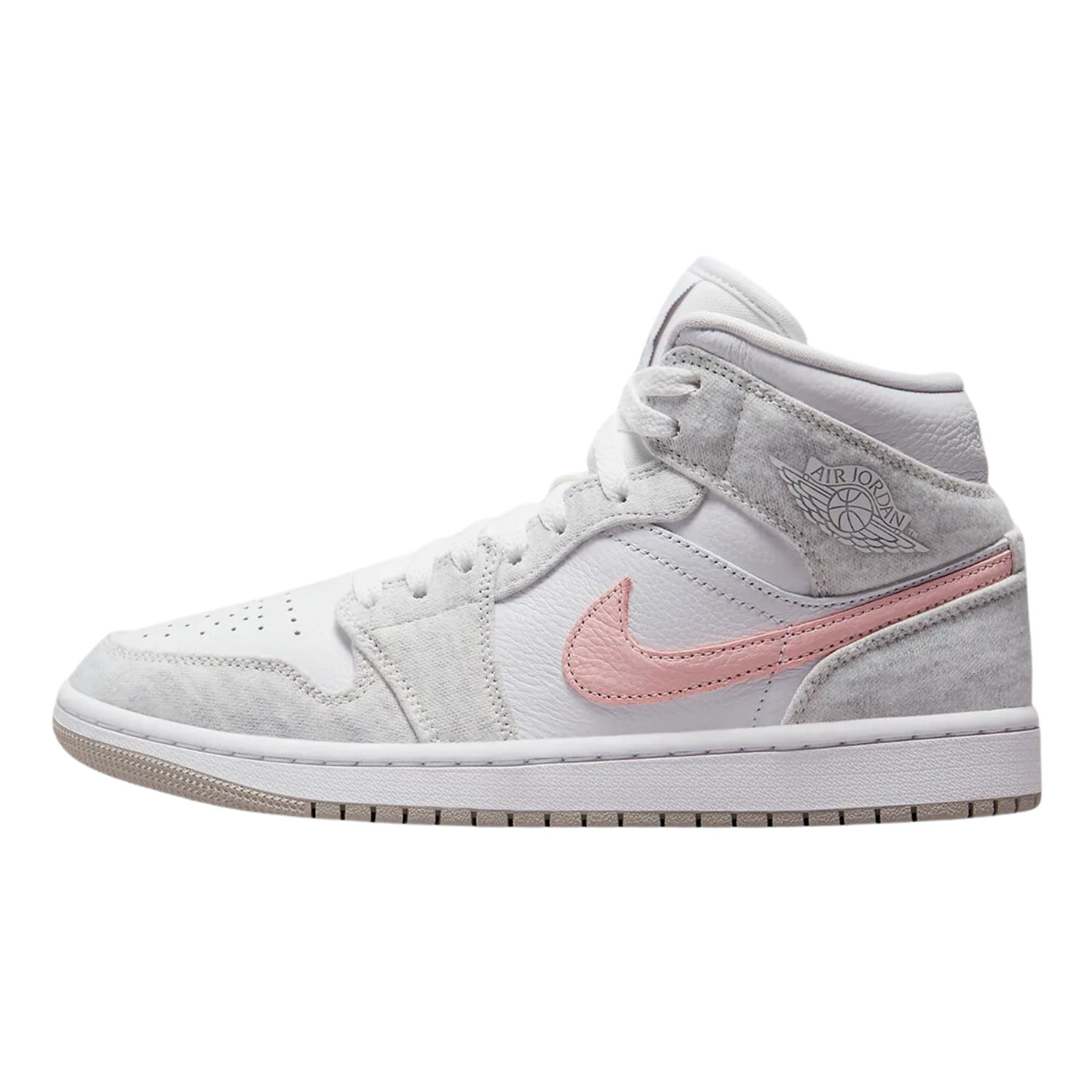 AIR JORDAN 1 Mid Se Womens Style Shoes DN4045, Size 11, Color LT IRON/ATMOSPHERE-WHITE - Walmart.com
