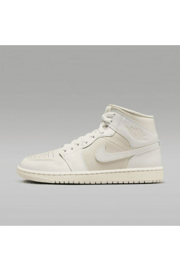 Air Jordan 1 Mid Women's Shoes Color: Legend Light Brown/Muslin/Sail Size: 11