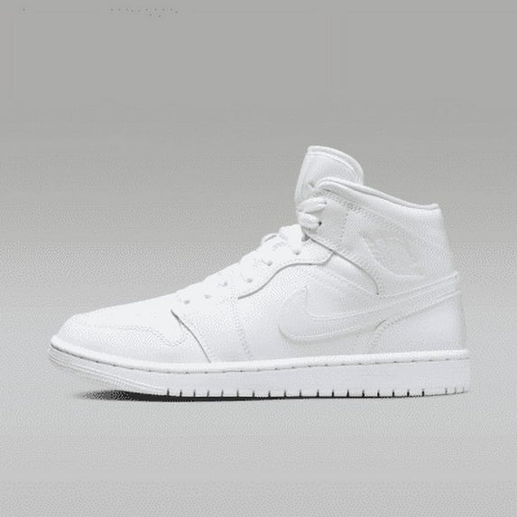 Women's Jordan 1 Mid White/White-White (DV0991 111) - 9.5