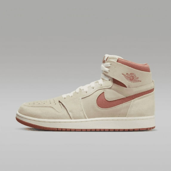 Air Jordan 1 Zoom CMFT 2 Men's Shoes Color: Sail/Burnt Sunrise/Sail/Terra Blush Size: 12.5
