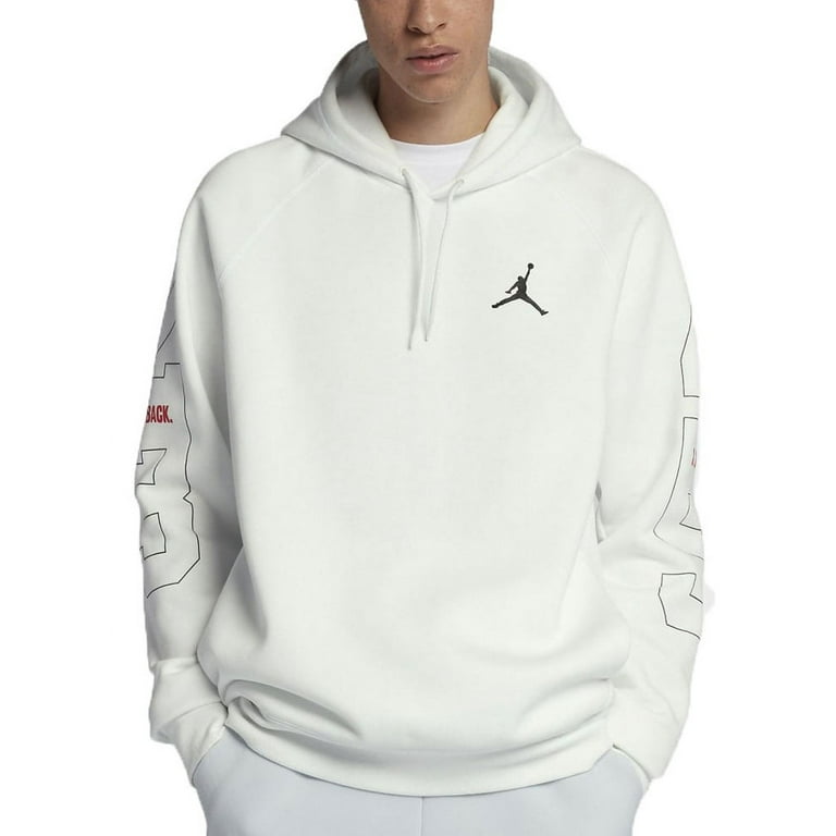 Black and white jordan hoodie deals