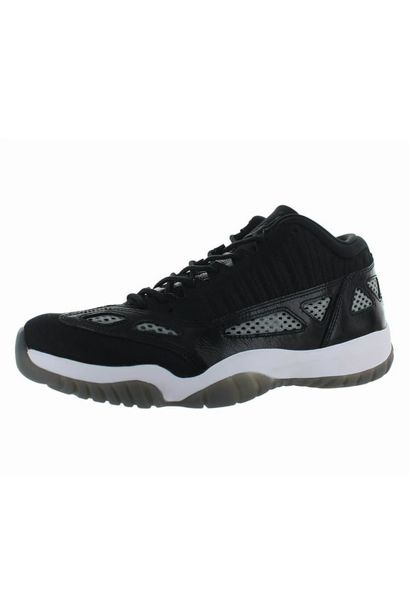 Men's Jordan 11 Retro Low IE Black/Black-White (919712 001) - 8.5