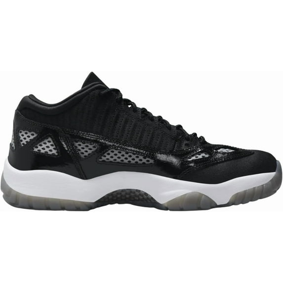 Men's Jordan 11 Retro Low IE Black/Black-White (919712 001) - 8.5