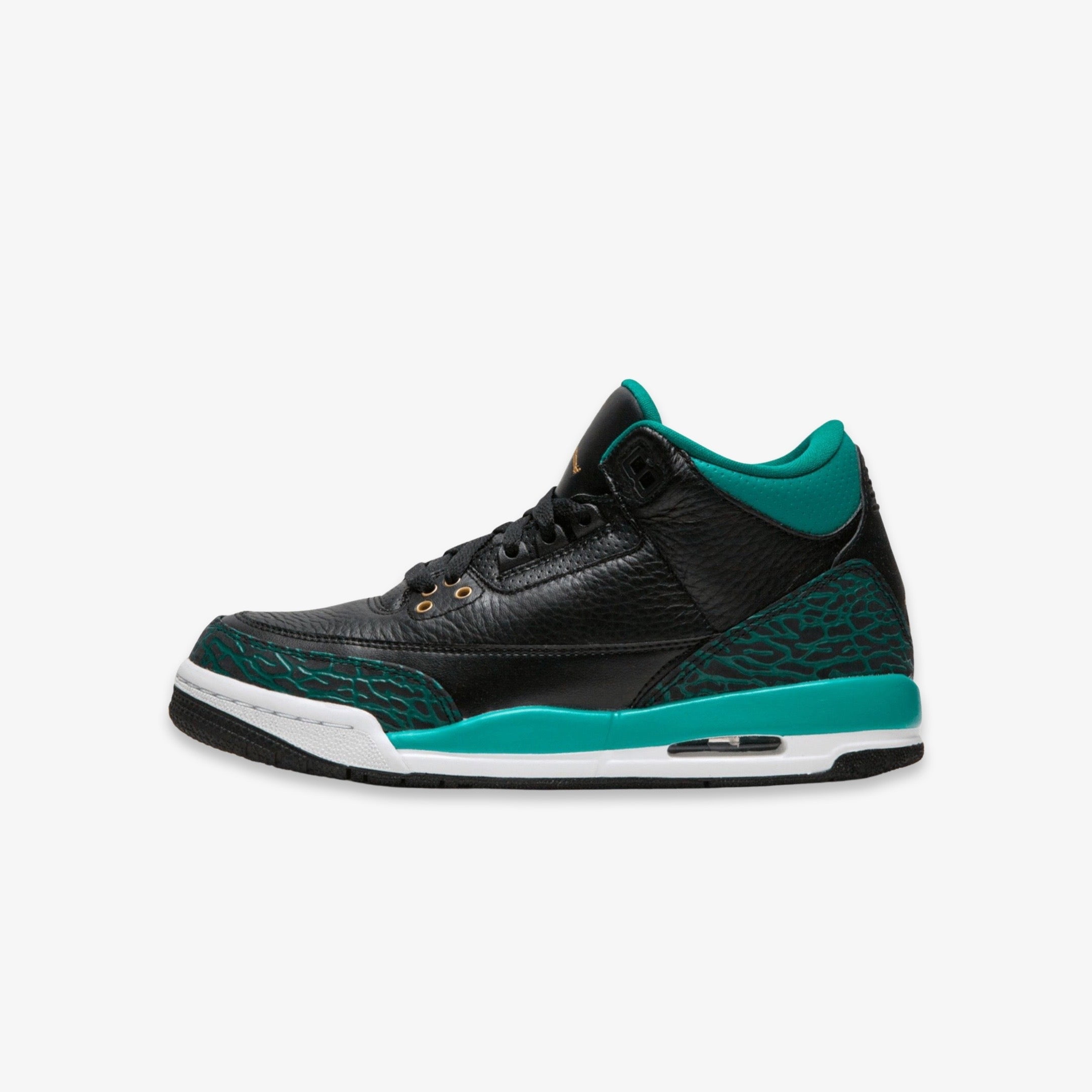 retro 3 teal