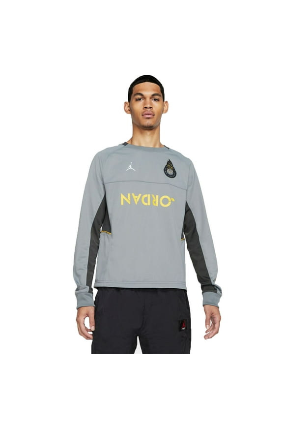 Air Jordan 4 Men's Legacy Long Sleeve Tee Grey cj9081-065