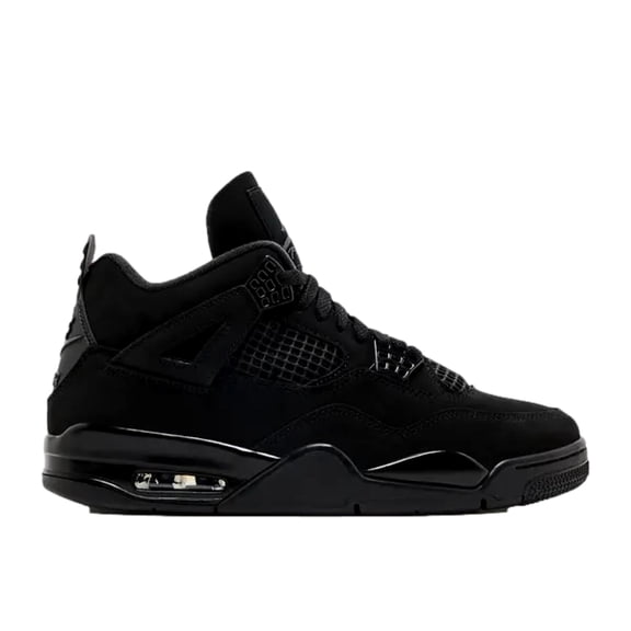 Nike Air Jordan 4 Retro Black/Black-LT Graphite FV5029-010 Men's Size 9.5