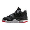 thumbnail image 1 of Air Jordan 4 Retro (Gs) "Bred Reimagined" Big Kids Style : Fq8213, 1 of 5