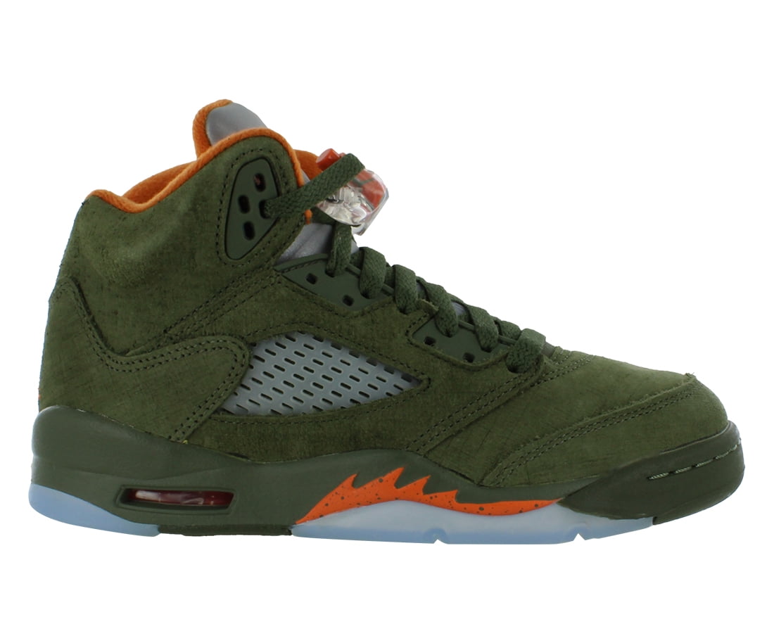 olive green jordans 8