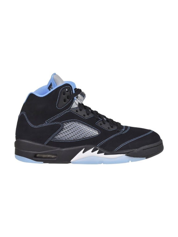 Air Jordan 5 Retro Men's Shoes Black/University Blue dd0587-008