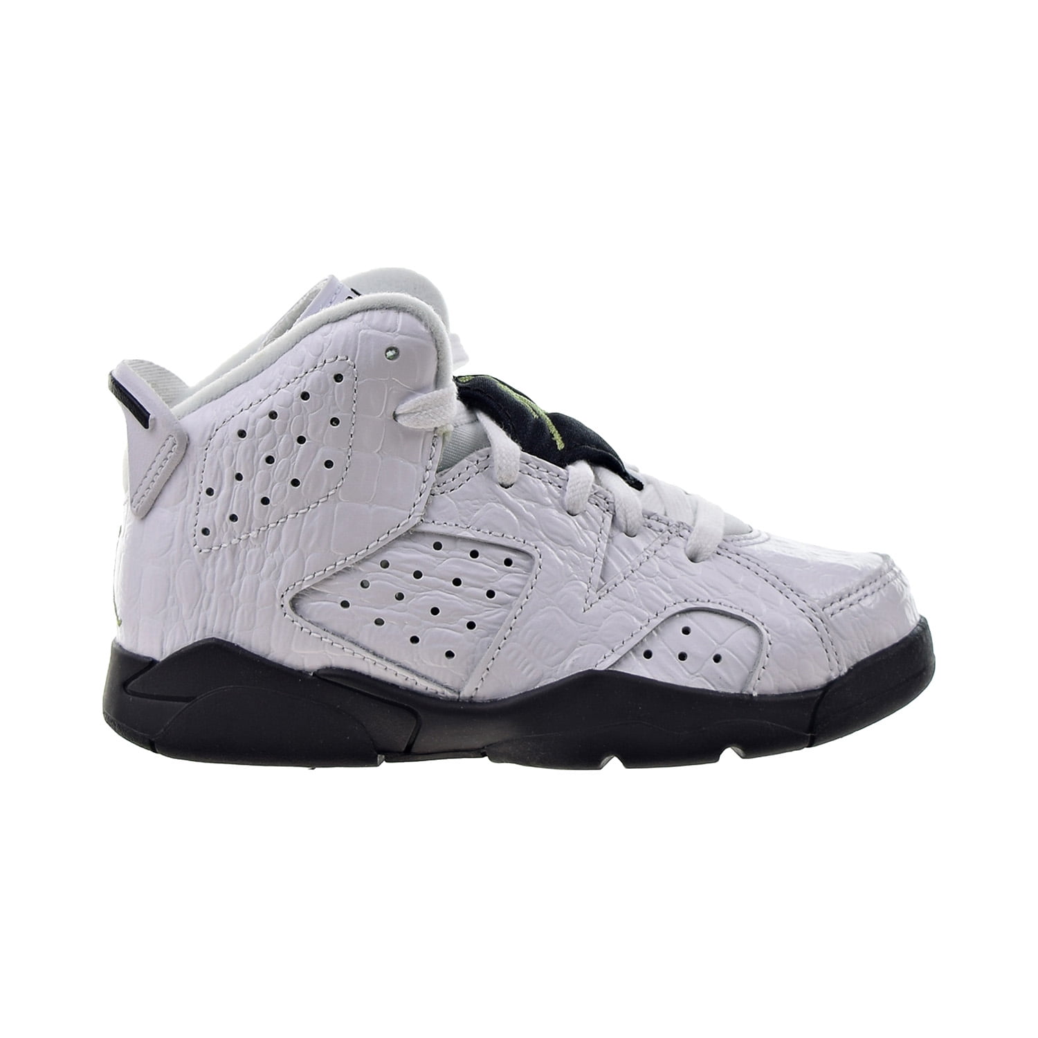 jordan 6 white black alligator