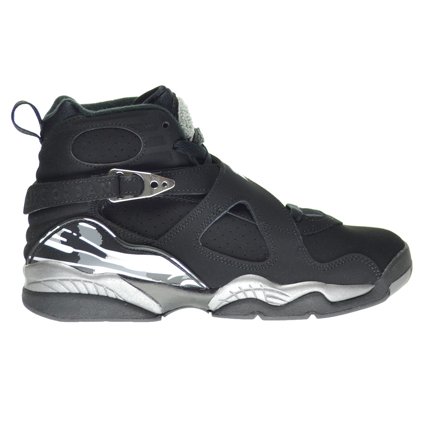 Air Jordan 8 Retro Black/White-LT Graphite Sneakers First Look at the Air Jordan 8 “Chrome” (2026) ? Expected  main image 4