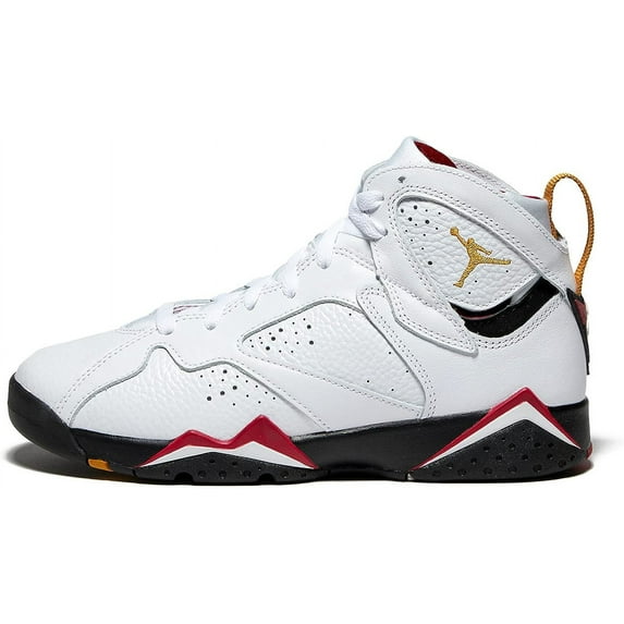 Air Jordan Big Boys’ Retro Shoes, White/Black-Cardinal Red, Size 6.5