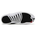 thumbnail image 1 of Air Jordan Black Leather Casual Retro Playoffs Sneakers, Black/Varsity Red-White, 1 of 4