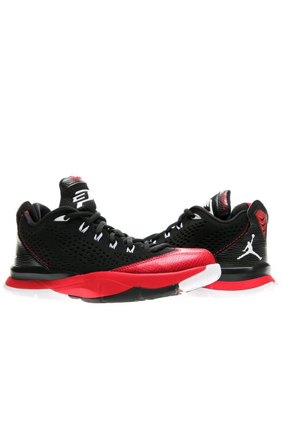 Air Jordan CP3.VII (GS) Black - Cement Grey - Gym Red - White