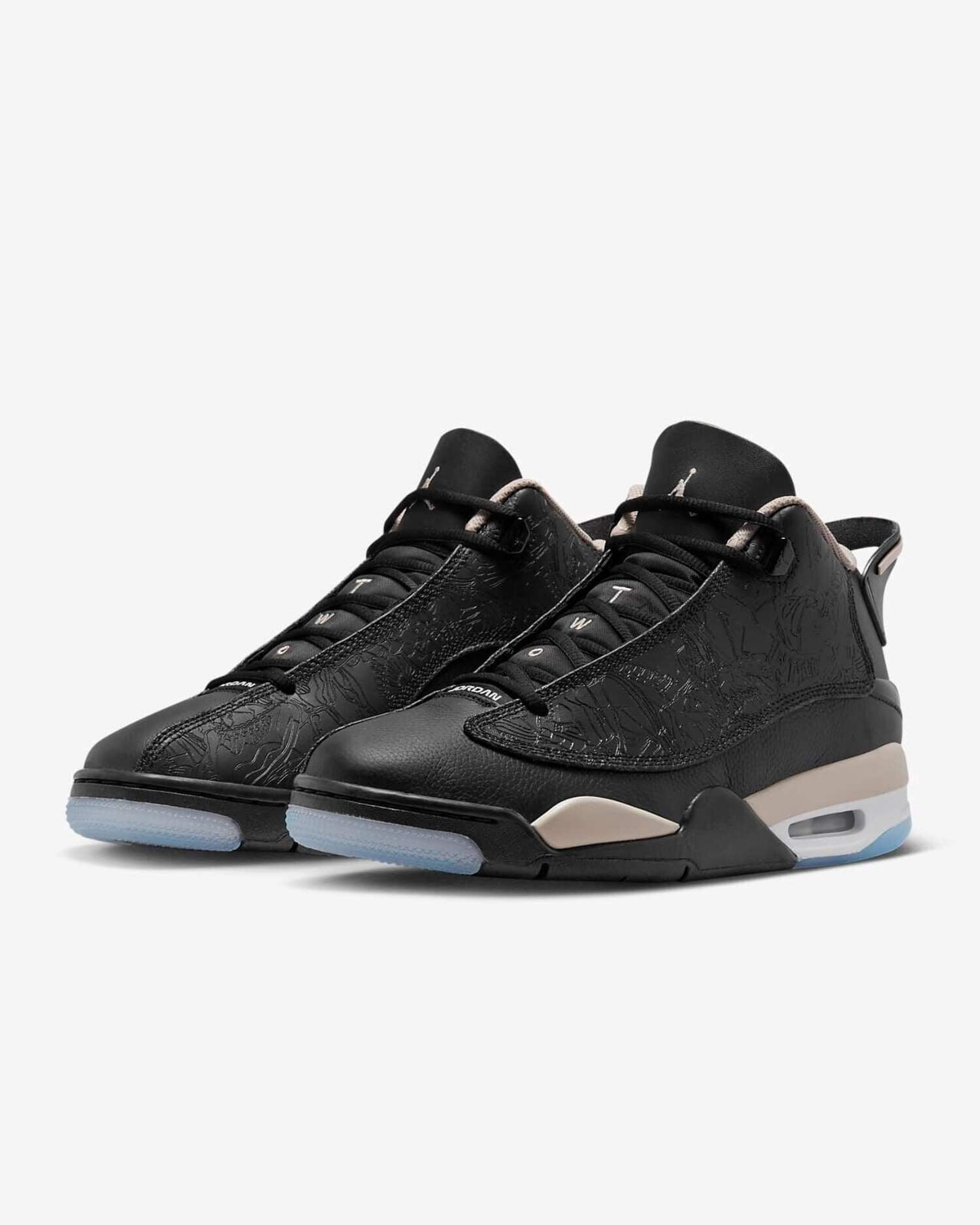 air jordan dub zero black and white